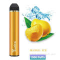 Yuoto 1500 Puffs Hot Selling Yuoto Disposable Vape 900mAh 1500 Puffs Factory